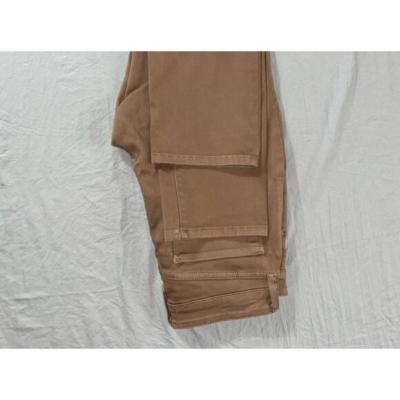 NYDJ Lift/Tuck USA Made Sheri Slim Sateen Jeans. Brown, Women's 6P. GUC!! - Picture 3 of 9
